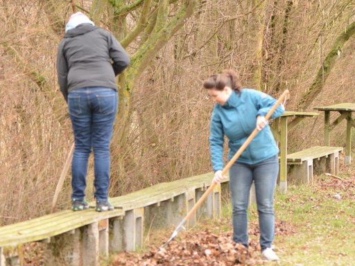 Arbeitseinsatz 2019-1 Bogenplatz