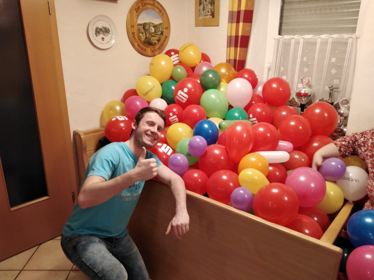 Aufbau Weiberfasching 2020