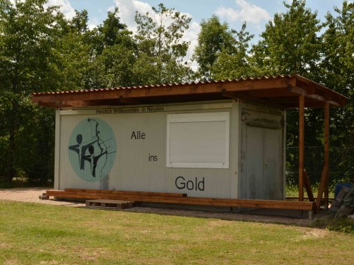 Bau des Containerdaches 2020