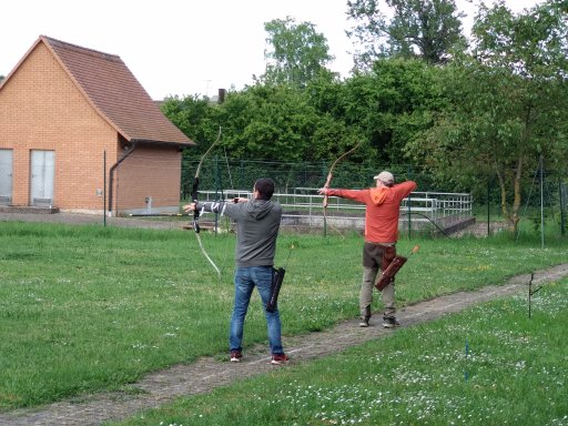 Erstes Bogentraining nach Corona
