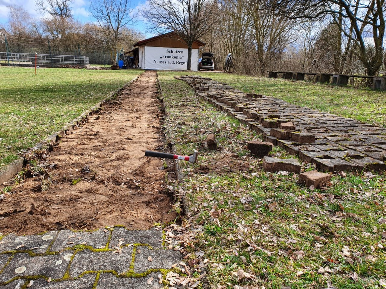 Sanierung Schießlinie