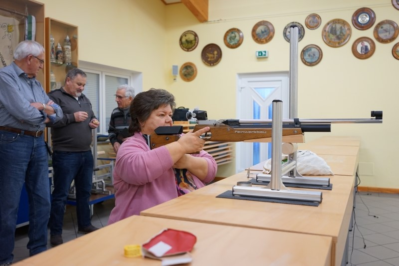 Christbaumkugelschiessen der Aufgelegtschützen 2024