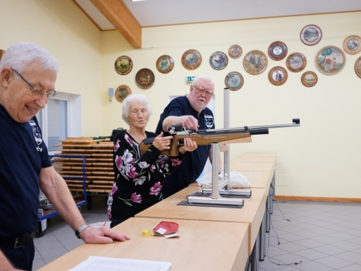 Christbaumkugelschiessen der Aufgelegtschützen 2024